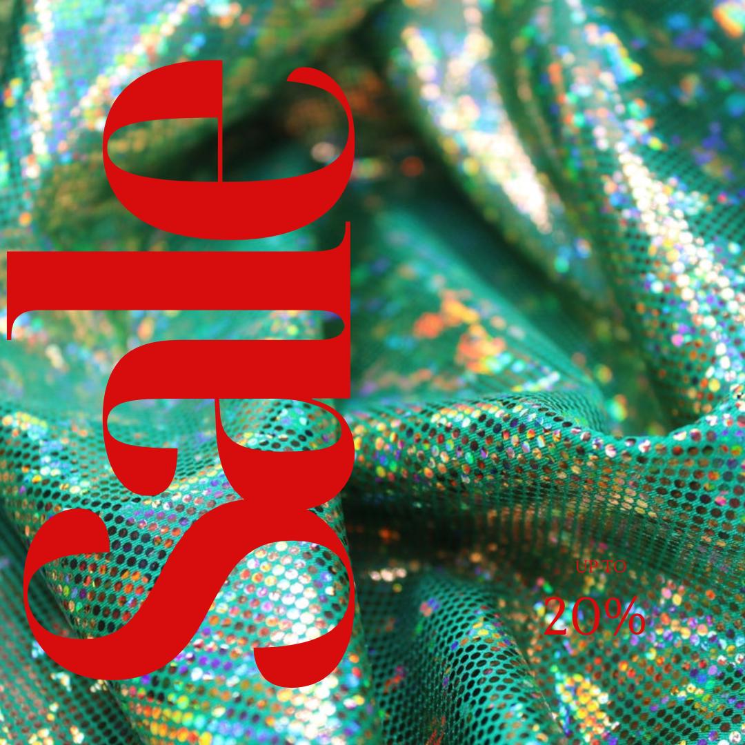 Gold/Green Shattered Glass Spandex - 4-Way Stretch Fabric By The Yard - 60" Wide Spandex Fabric - Thick and Heavy Spandex Fabric