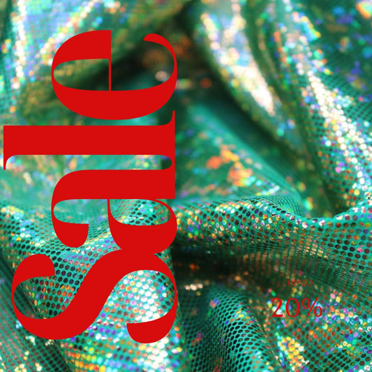 Gold/Green Shattered Glass Spandex - 4-Way Stretch Fabric By The Yard - 60" Wide Spandex Fabric - Thick and Heavy Spandex Fabric