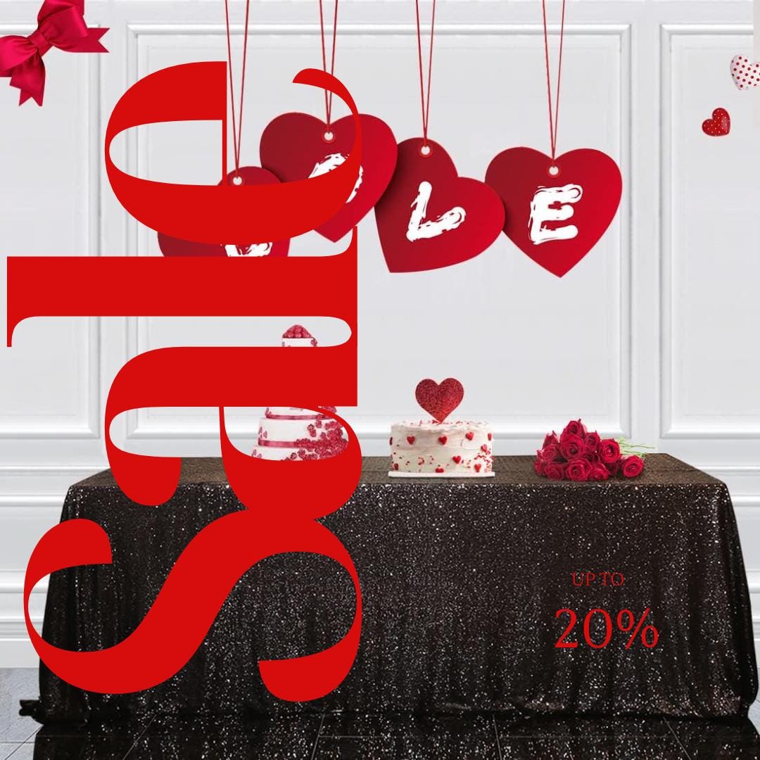 SEQUIN - Sequin Tablecloth -  BLACK - Table Overlay Rainbow Table Cloths With Seams tablecloth Sparkly Wedding Party Decorations.