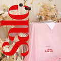 SEQUIN - Sequin Tablecloth -  BABY PINK - Table Overlay Rainbow Table Cloths With Seams tablecloth Sparkly Wedding Party Decorations.
