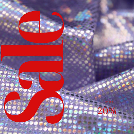 Silver/Lavender Shattered Glass Spandex - 4-Way Stretch Fabric By The Yard - 60" Wide Spandex Fabric - Thick and Heavy Spandex Fabric