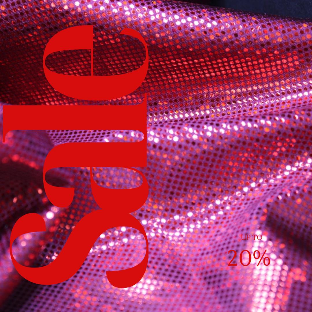 Red/Burgundy Shattered Glass Spandex - 4-Way Stretch Fabric By The Yard - 60" Wide Spandex Fabric - Thick and Heavy Spandex Fabric