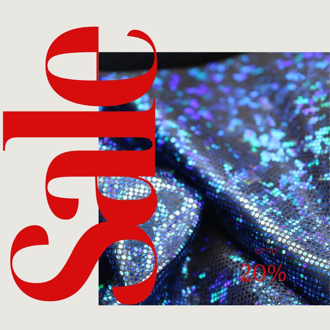 Royal/Black Shattered Glass Spandex - 4 Way Stretch Fabric By The Yard - 60" Wide Spandex Fabric - Thick and Heavy Spandex Fabric