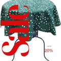 HUNTER - Bandanna - Round Print Poly Cotton Tablecloth, Table Cover Fabric Table Cloth for Dinning, Kitchen, Party, Holiday