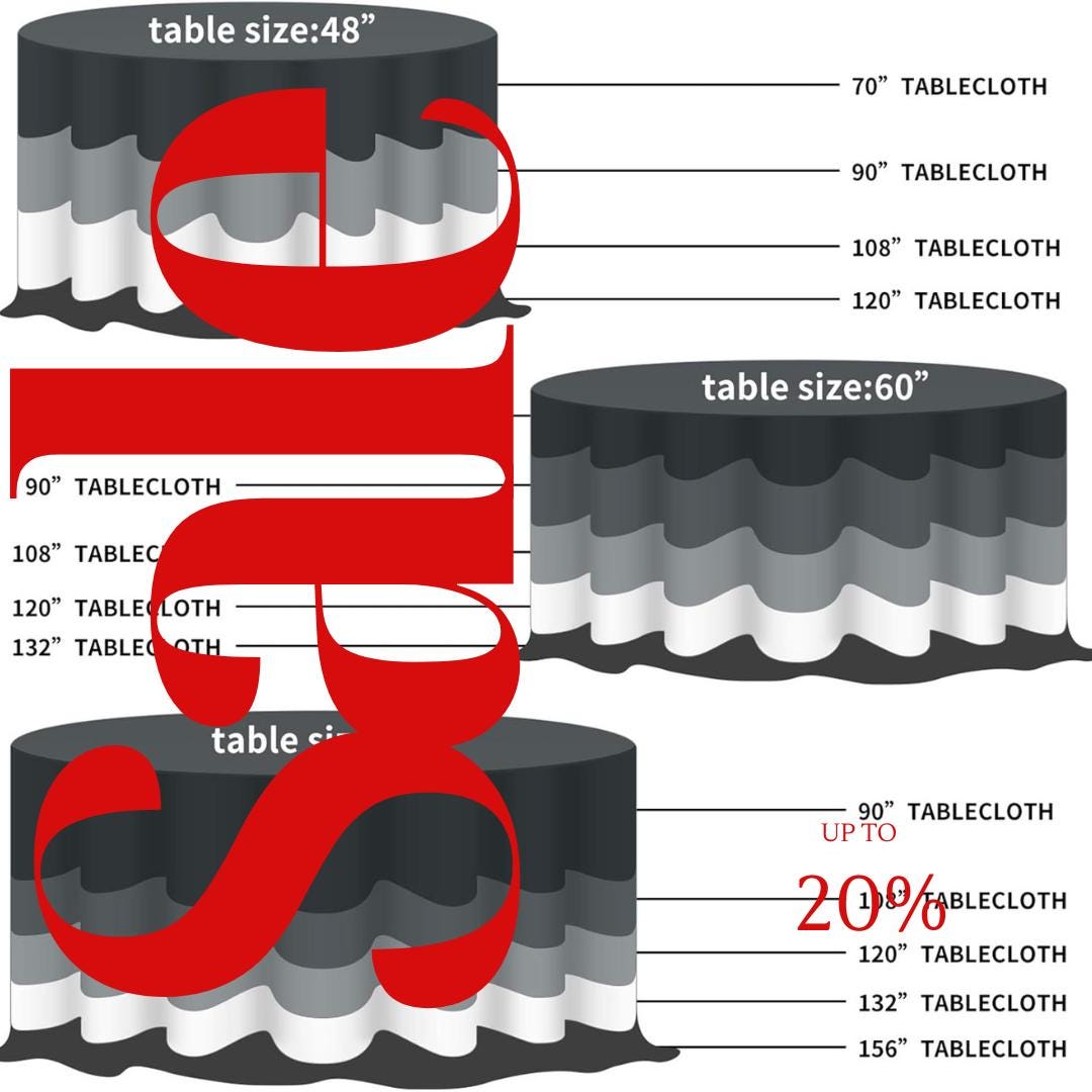 Crushed Velvet Tablecloth - BLACK -  Luxurious Round Table Cover  for Weddings, Parties, Baby Showers and Events. Choose Size Below