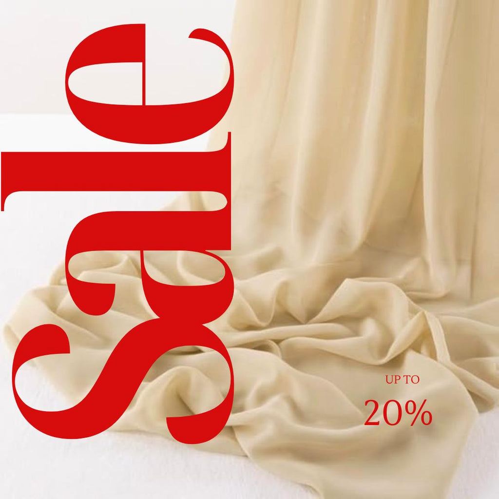 CHIFFON FABRIC -  CHAMPAGNE -Polyester Soft Light Weight, Sheer, See Through Chiffon Fabric Sold By The Yard.