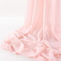 CHIFFON FABRIC - BLUSHPINK -Polyester Soft Light Weight, Sheer, See Through Chiffon Fabric Sold By The Yard.