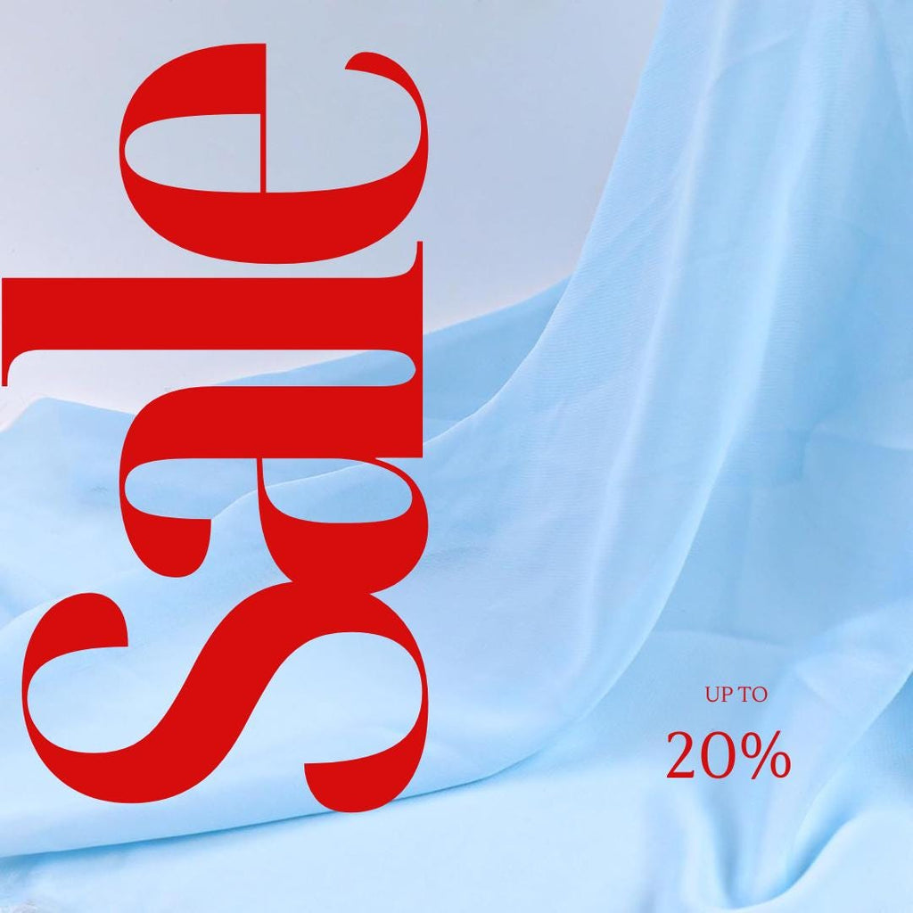 CHIFFON FABRIC - LTBLUE - Polyester Soft Light Weight, Sheer, See Through Chiffon Fabric Sold By The Yard.