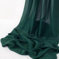 CHIFFON FABRIC -  HUNTER -Polyester Soft Light Weight, Sheer, See Through Chiffon Fabric Sold By The Yard.