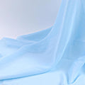 CHIFFON FABRIC - LTBLUE - Polyester Soft Light Weight, Sheer, See Through Chiffon Fabric Sold By The Yard.