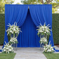 10Ftx10Ft - ROYAL - Wrinkle Free Backdrop Curtains for Parties  - 2 Panels 5x10ft Interlock Backdrop for Weddings Birthday Party Curtains