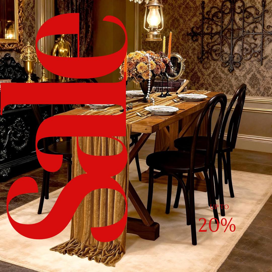 29" x 120" GOLD - Luxurious Royal Velvet Table Runner, 10ft Wedding Reception Decorations Soft Velvet Fabric & Wedding Runners