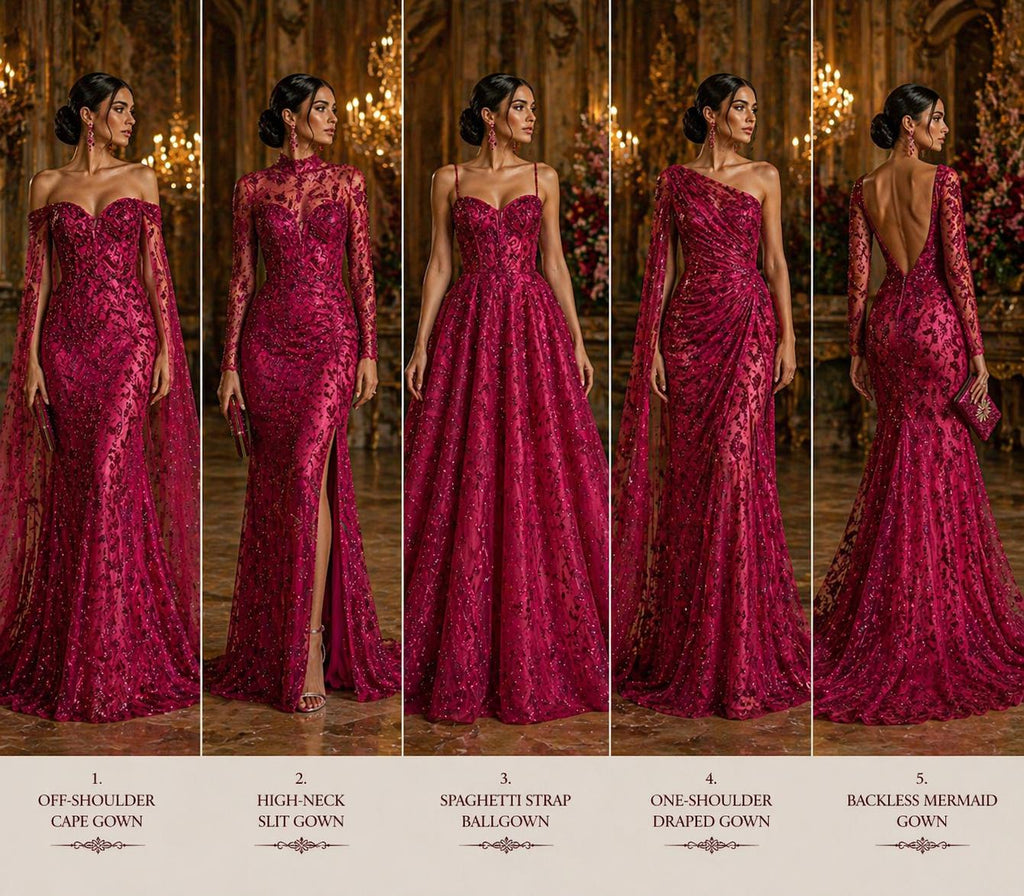 Luxury Lace - Fuchsia - 3D Beaded Design with Embroidered Sequins and Beads On a Mesh Lace Fabric for Prom Dress By The Yard