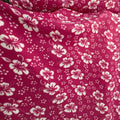 Hawaiian Print - Anti Pill Theme Fleece Fabric, 60” Inches Wide – Sold By The Yard Fuchia
