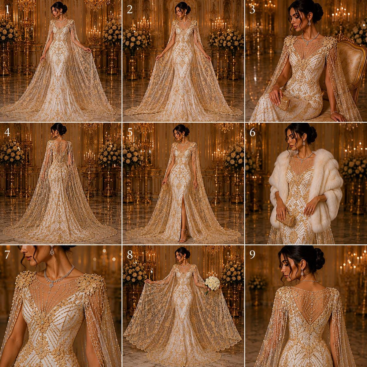 Luxembourg Designs Lace - Blush - Beaded Design with Embroidered Sequins and Beads On a Mesh Lace Fabric for Prom Dress By The Yard