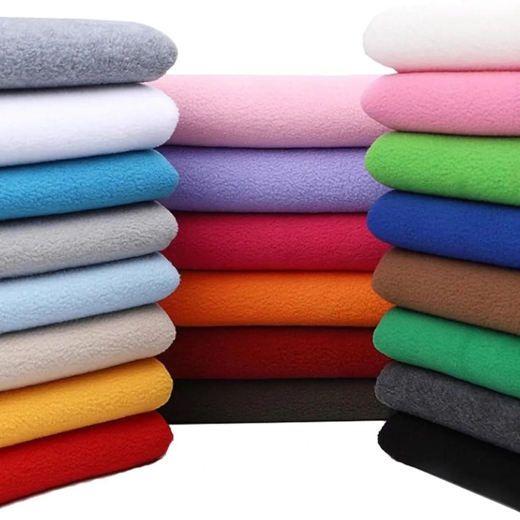 Soft Anti-Pill Polar Fleece Fabric by the Yard – 60” Wide Cozy Plush Fleece for Blankets, Sleepwear, DIY Sewing & Home Accessories