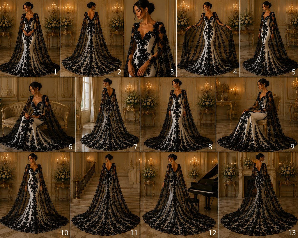 3D Floral Lace - BLACK - 3D Floral Embroider Beaded Rhinestones On a Mesh Lace 48” For Quinsiañera Dresses - Prom Dress Sold By Yard