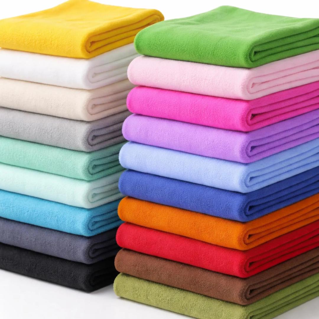 Soft Anti-Pill Polar Fleece Fabric by the Yard – 60” Wide Cozy Plush Fleece for Blankets, Sleepwear, DIY Sewing & Home Accessories