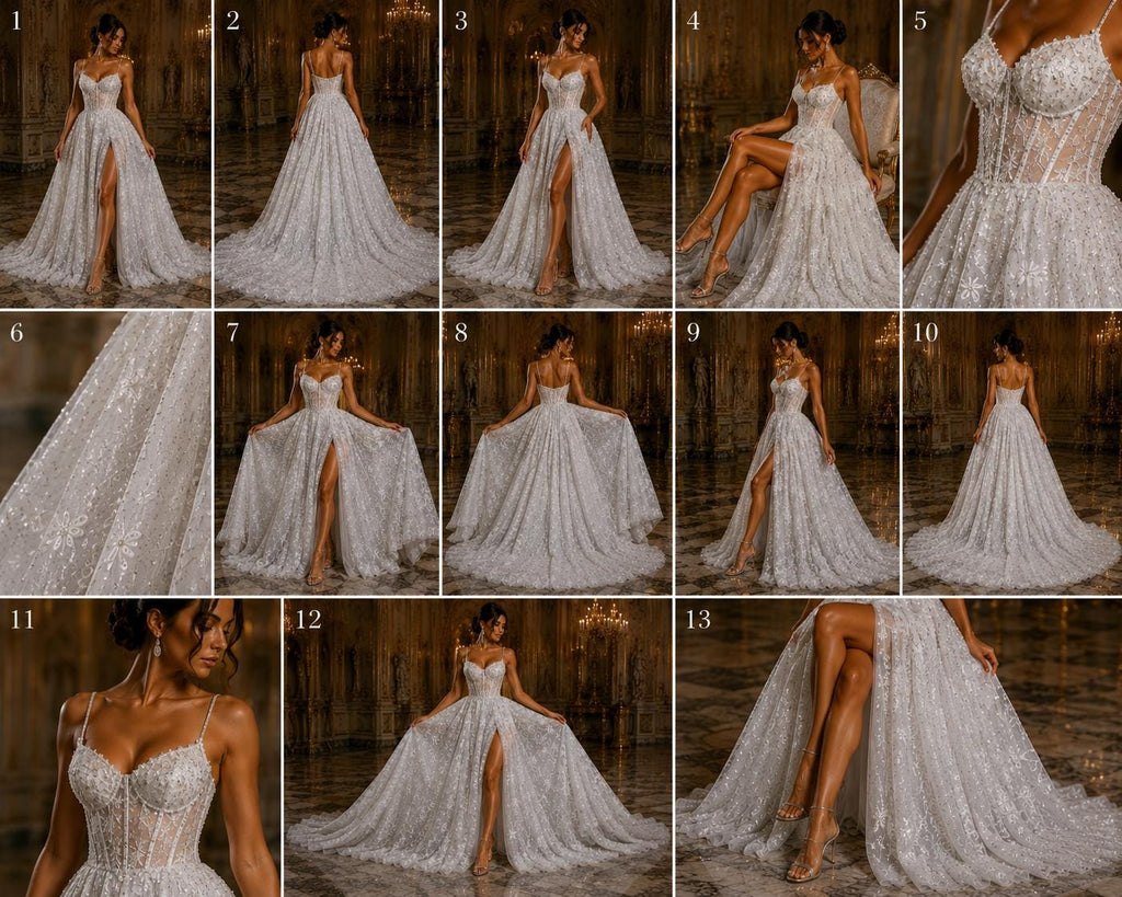 3D Butterfly Lace - WHITE -  3D Butterfly Design Embroider Beaded Fabric For Quinsiañera Dresses - Prom Dress Sold By Yard