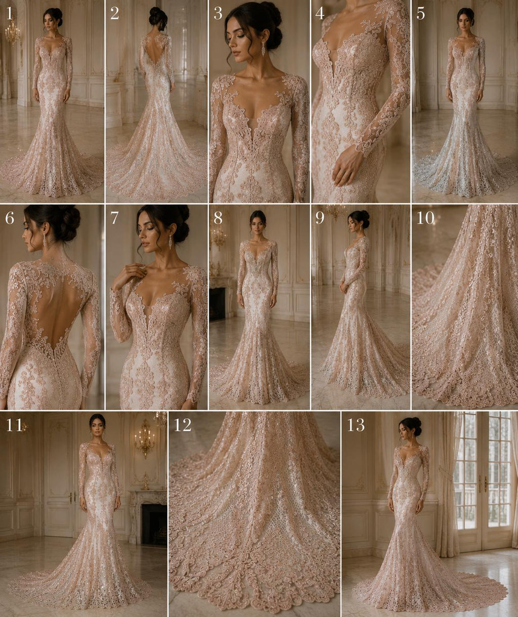 Embroidery Damask Design - BLUSH - With Sequins On A Mesh Lace Fabric - Fabric For Quinsiañera Dresses - Prom Dress Sold By Yard