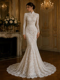 Floral Guipure Lace Fabric - IVORY - Bridal Wedding Dress Lace a Mesh Fabric for Prom Dress. Sold By The Yard