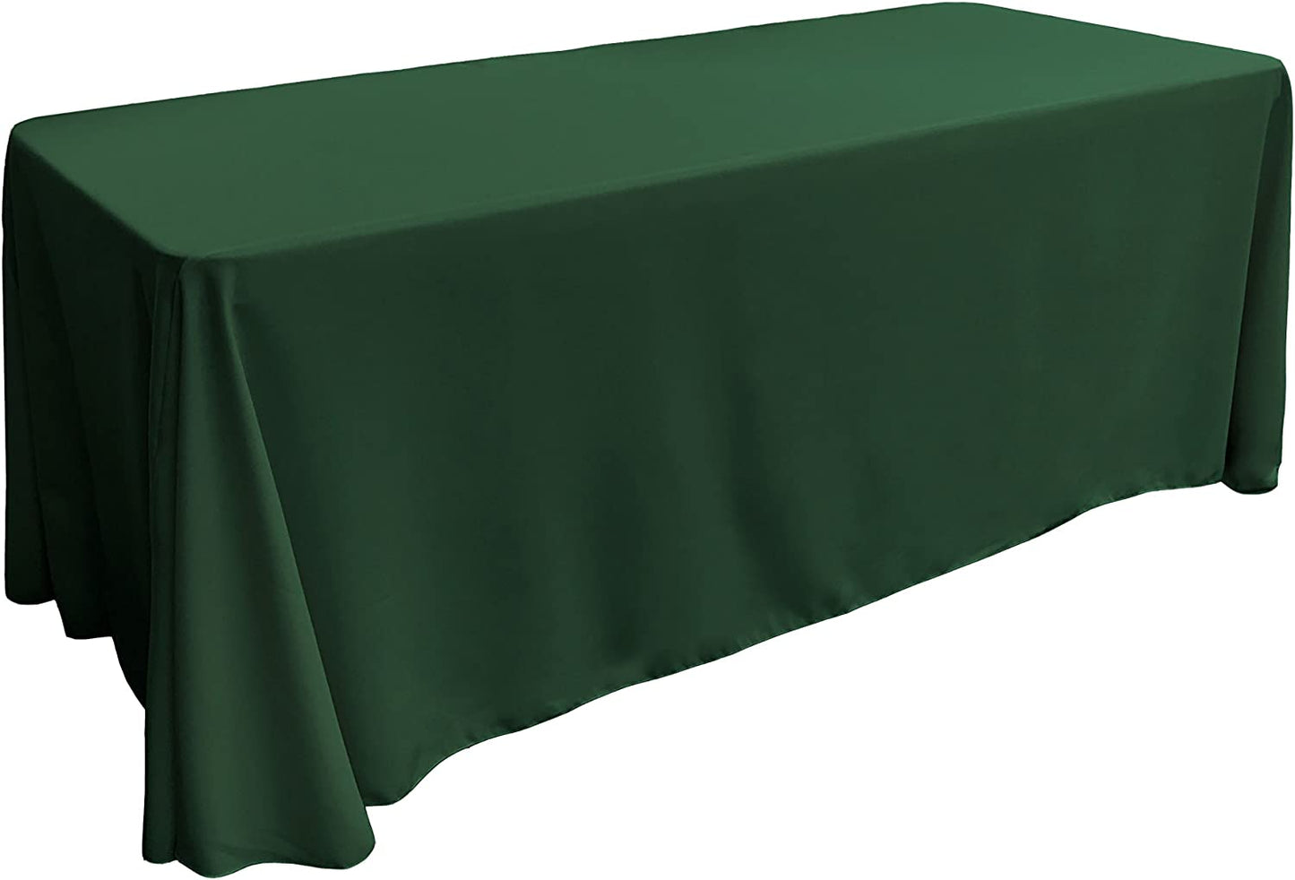 90" - HUNTER - Rectangular Polyester Poplin Washable Tablecloth, Stain and Wrinkle Resistant Table Cover Fabric Table Cloth for Dinning, Kitchen, Party