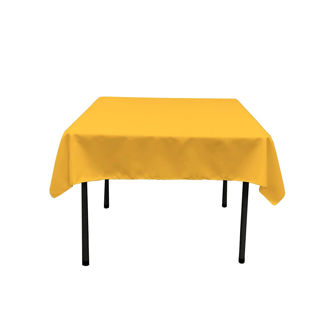 54" x 54" - Square Polyester Poplin Washable Tablecloth, Stain and Wrinkle Resistant Table Cover Fabric Table Cloth for Dinning, Kitchen, Party, Holiday