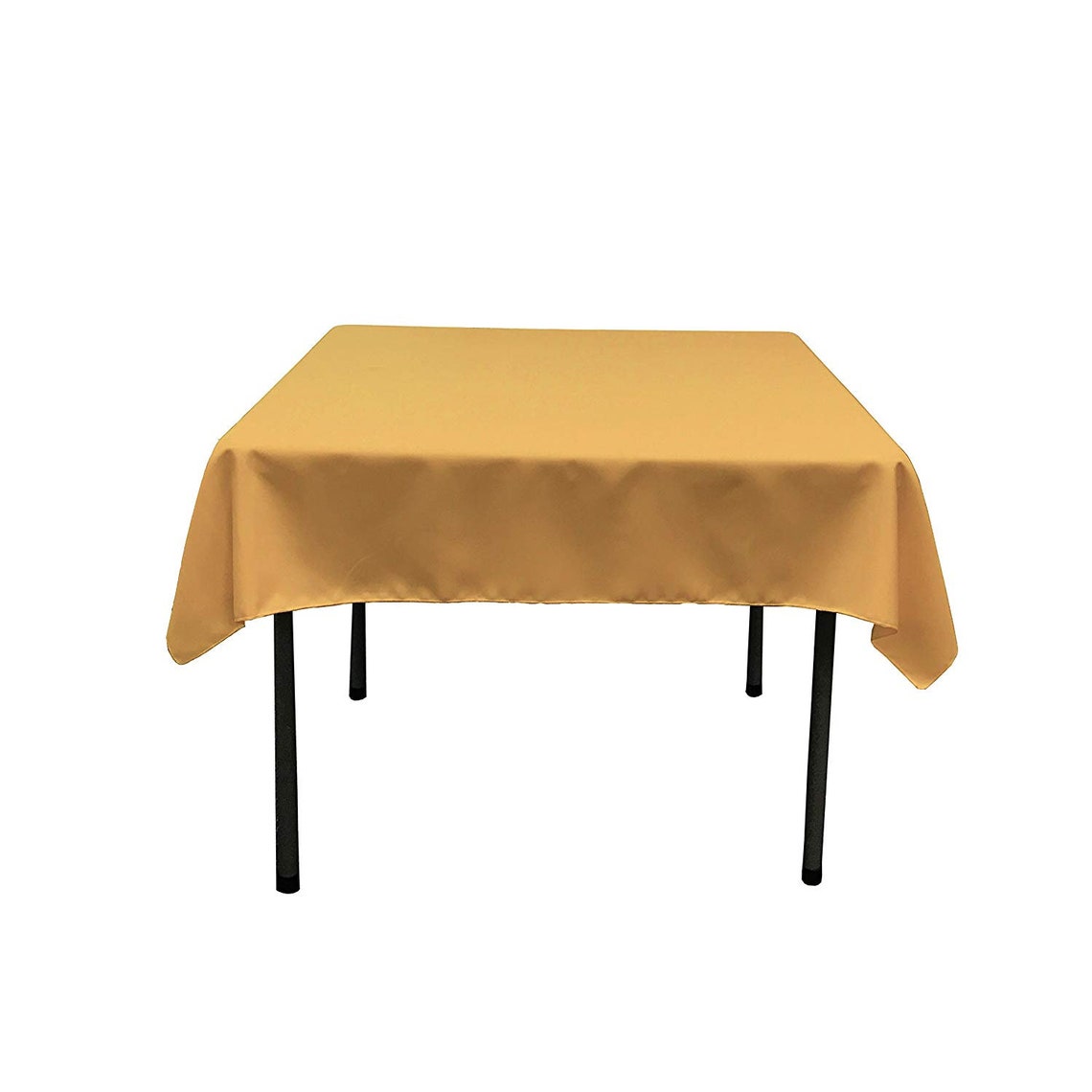 42" x 42" - Square Polyester Poplin Washable Tablecloth, Stain and Wrinkle Resistant Table Cover Fabric Table Cloth for Dinning, Kitchen, Party, Holiday