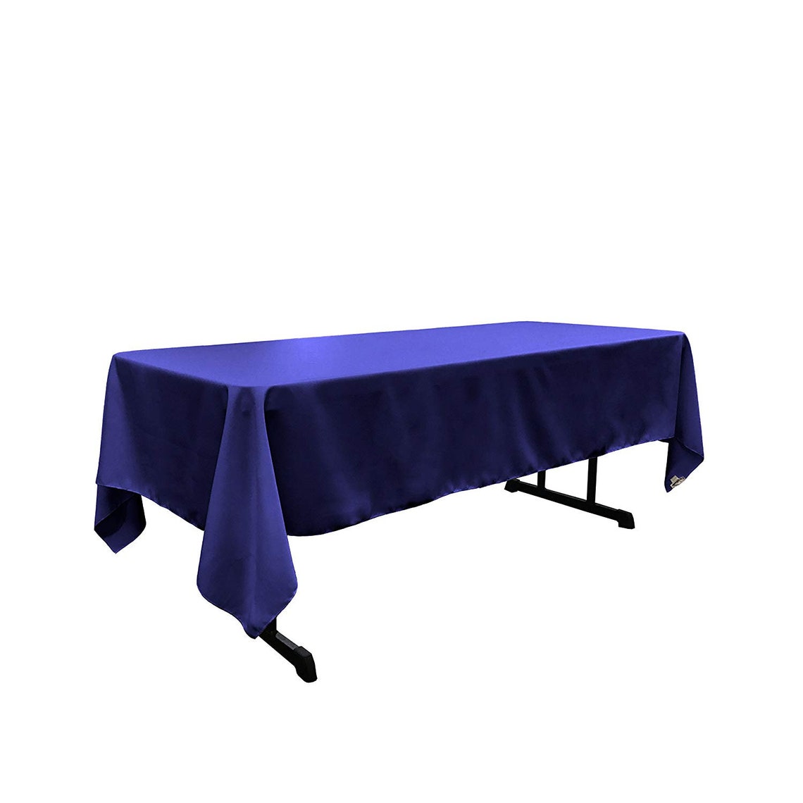 60" x 102" - Rectangular Polyester Poplin Washable Tablecloth, Stain and Wrinkle Resistant Table Cover Fabric Table Cloth for Dinning, Kitchen, Party,