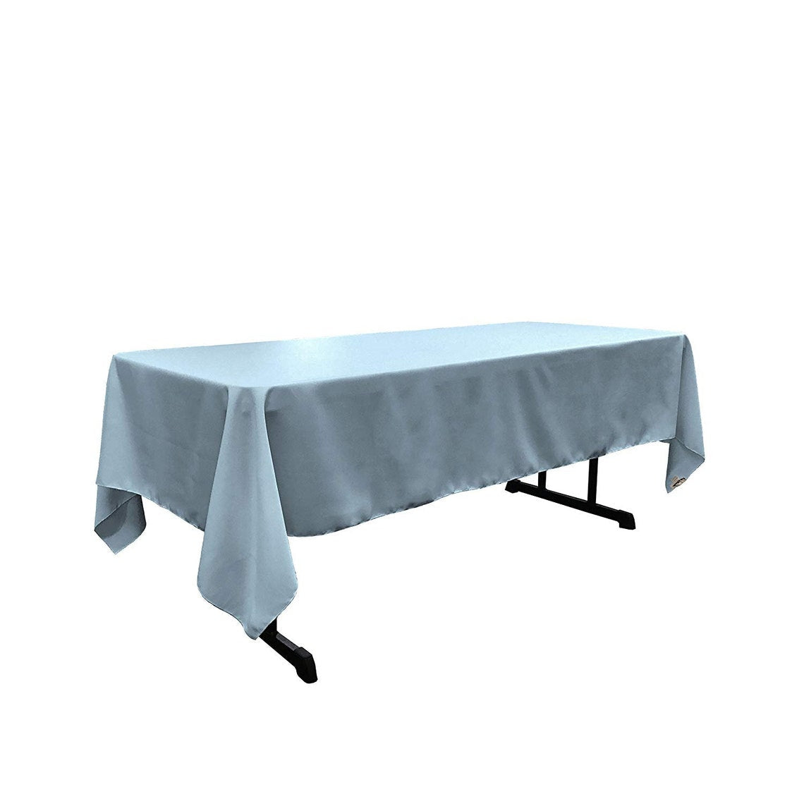 60" x 108" - Rectangular Polyester Poplin Washable Tablecloth, Stain and Wrinkle Resistant Table Cover Fabric Table Cloth for Dinning, Kitchen, Party,