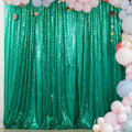 TEAL - Sequin Backdrop 1 Panel 10FT x 10FT Christmas Party Backdrop Curtains Glitter Photo Background for Wedding Baby Shower Decoration